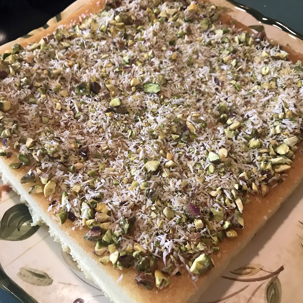 Greek Flavours: Revani Cake