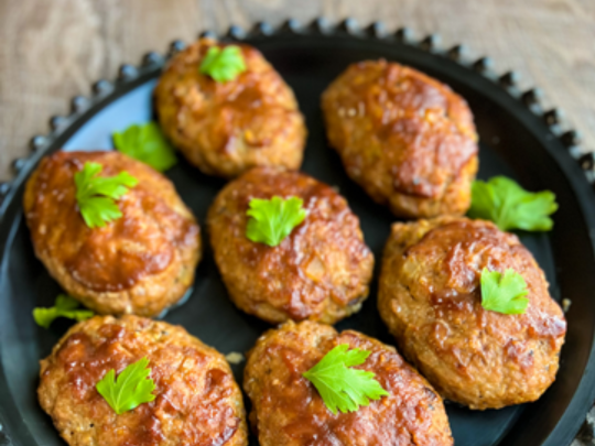 Image of Penny's Balsamic Glazed Mini Turkey Loaves