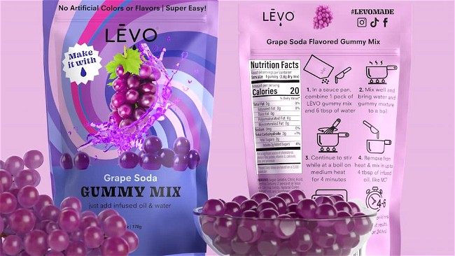 LĒVO C Gummy Edibles Making Kit to Create Infused Gummies 