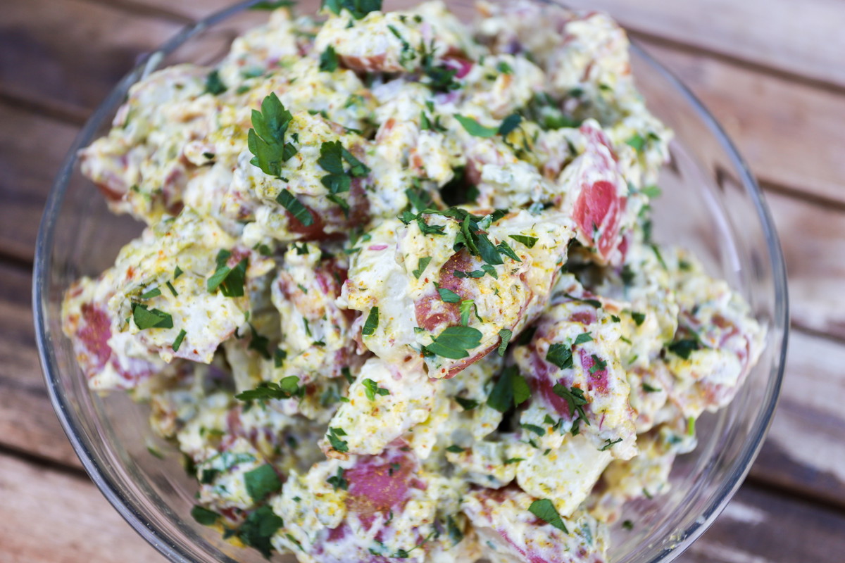 Spicy Dill Potato Salad
