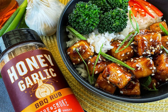 Image of Easy Honey Garlic Tofu