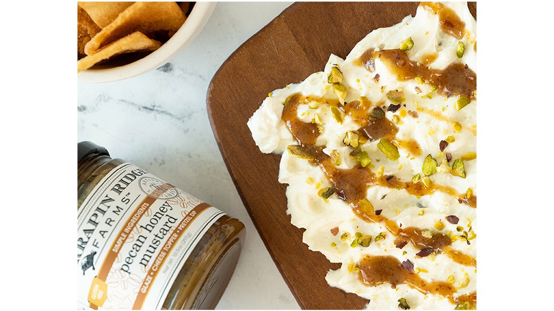 Image of Pecan Honey Mustard Feta Board