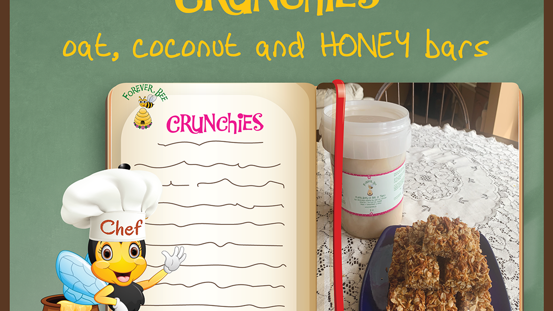 Image of Crunchies - Oat, Coconut and Honey Bars