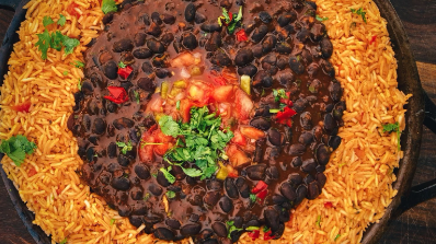 Image of Cilantro Lime Rice & Smoked Black Beans