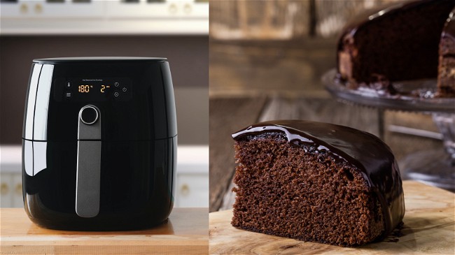Image of Réalisez Un Délicieux Gâteau au chocolat avec l'Air fryer