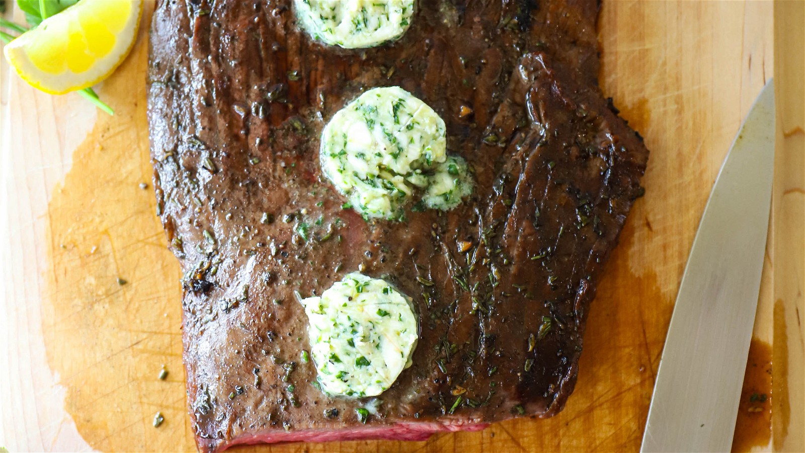 Image of QUICK AND EASY MARINATED FLANK STEAK