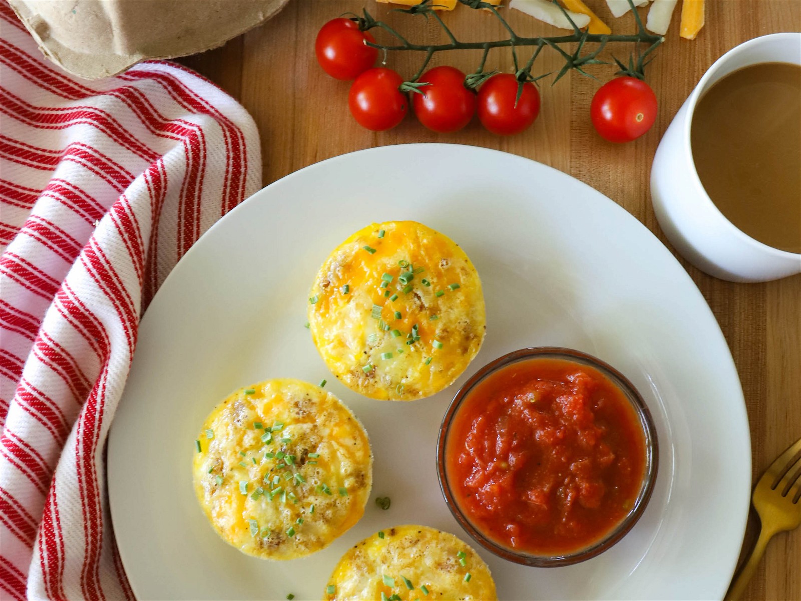 Easy Egg Bite Cups - Cooking in the Midwest