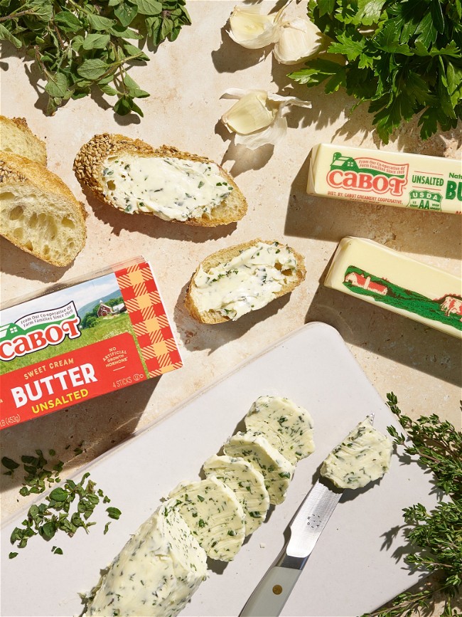 Image of Garlic & Herb Compound Butter