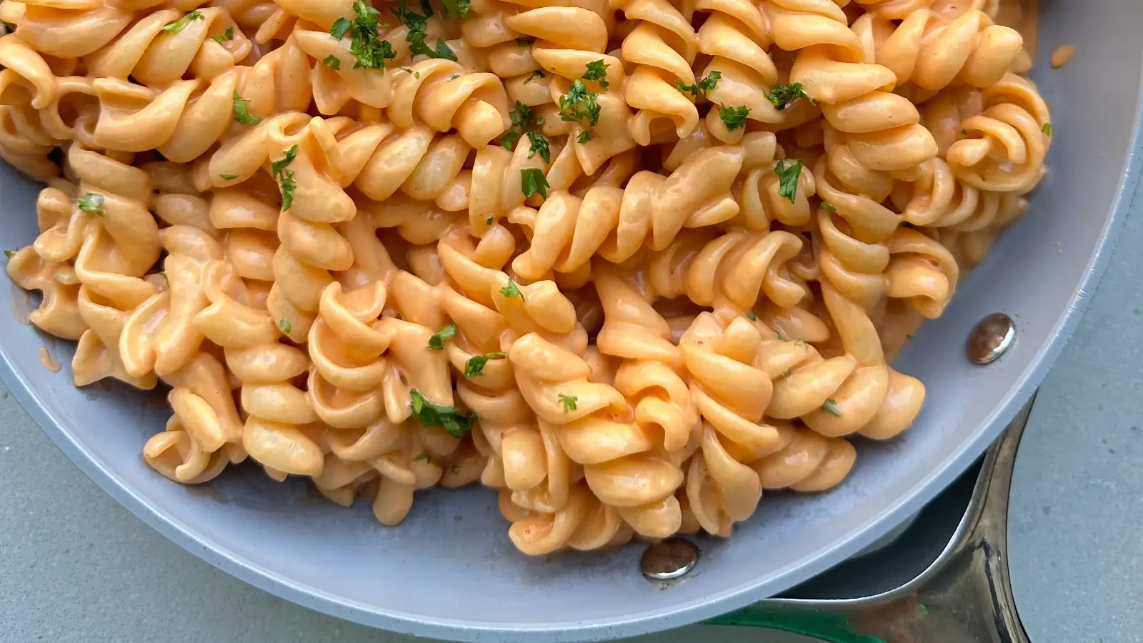 Image of High Protein Creamy Tomato Pasta by @feelgoodfoodie