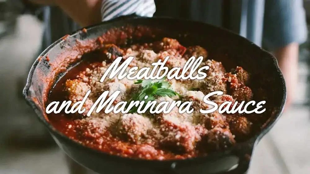Image of Meatballs and Marinara Sauce