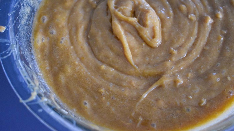 Image of Mix in peanut butter and vanilla.