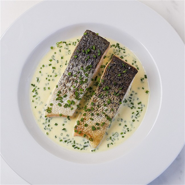 Image of White Sauce Salmon