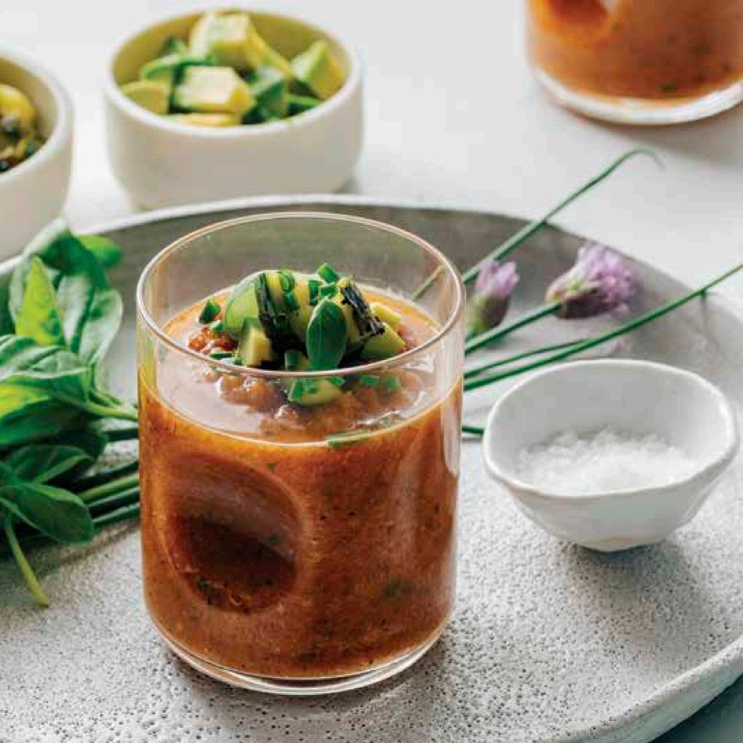 Image of Charred Cucumber Gazpacho 