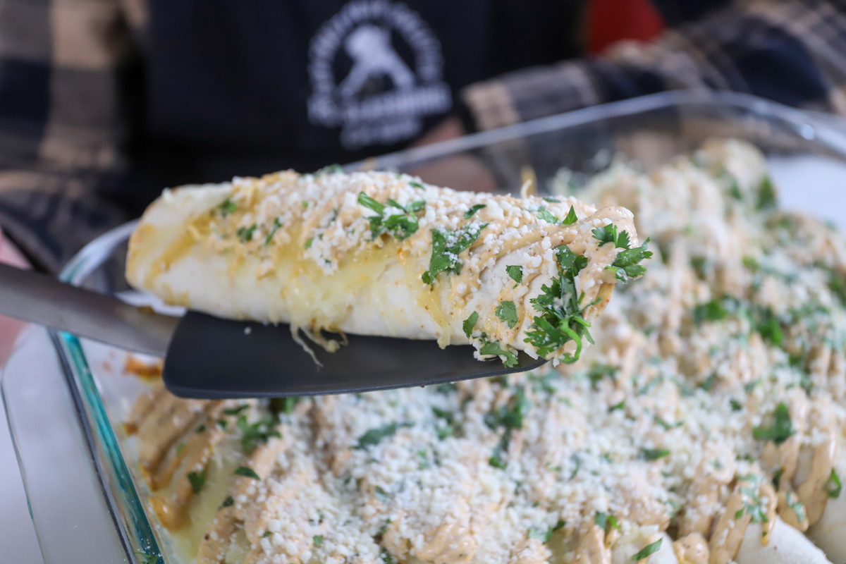 Street Corn Enchiladas