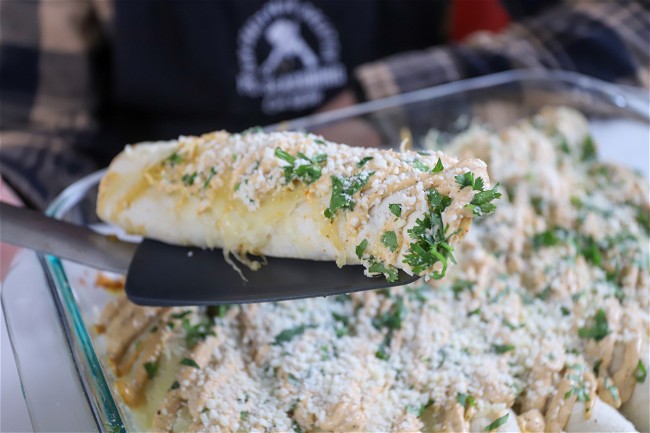 Image of Street Corn Enchiladas