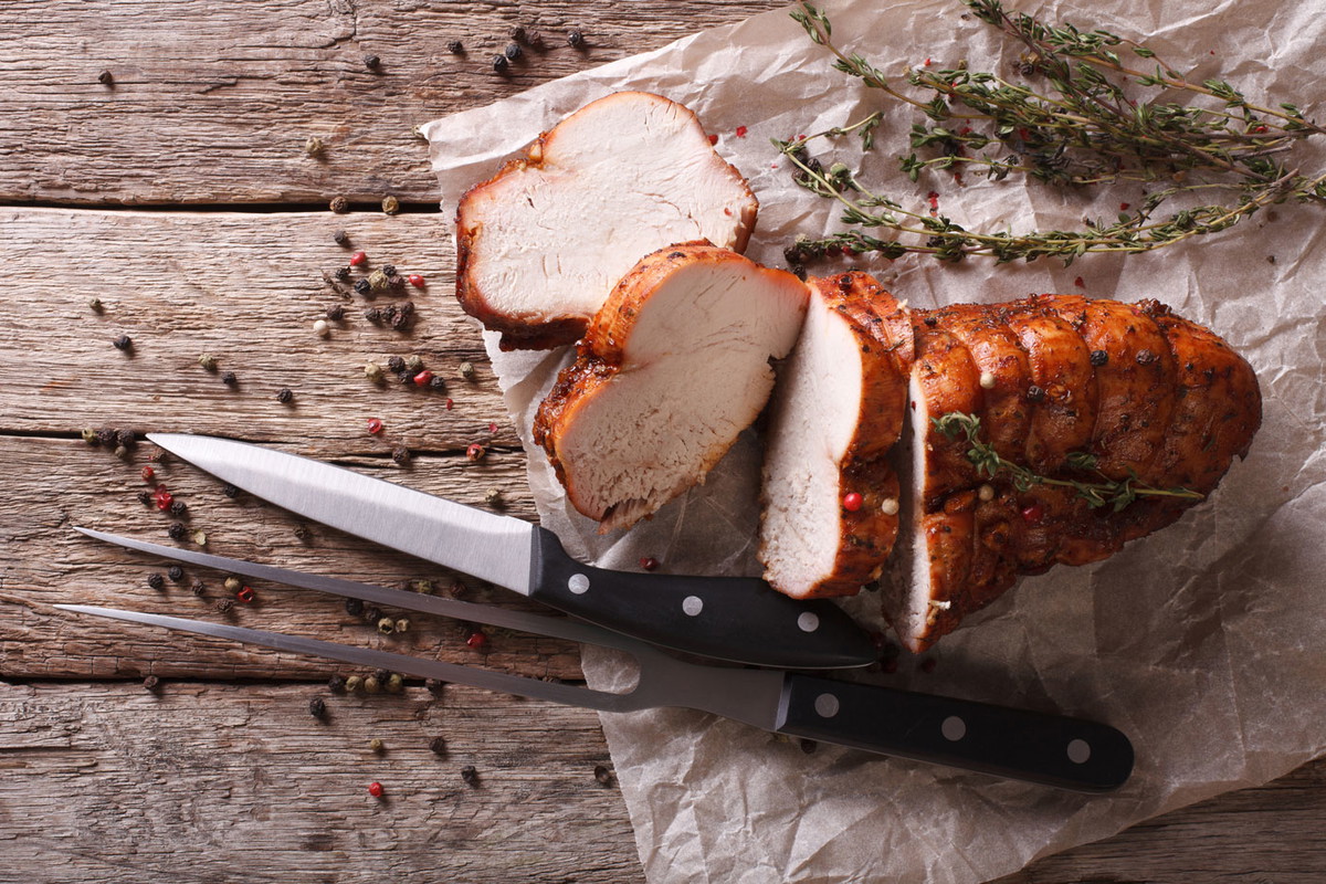 Hot Smoked Turkey Breast