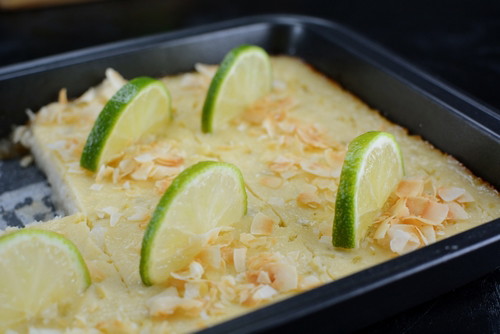 Low-Carb Key Lime Pie Bars