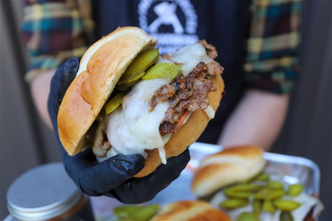 Image of Nashville Hot Chicken Smash Burger