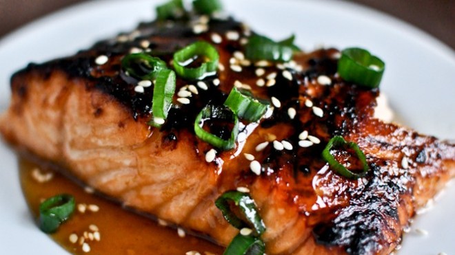 Image of Toasted Sesame Ginger Salmon Recipe