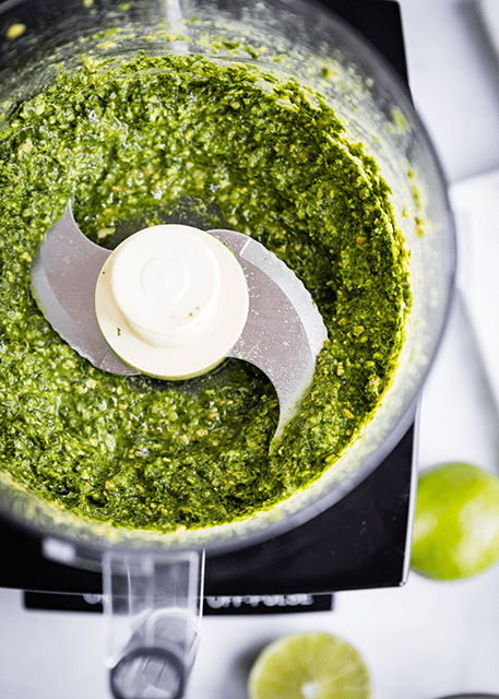 Image of Blend all ingredients in a food processor until smooth, about 2 minutes. Store in an airtight container in the refrigerator up to 5 days.