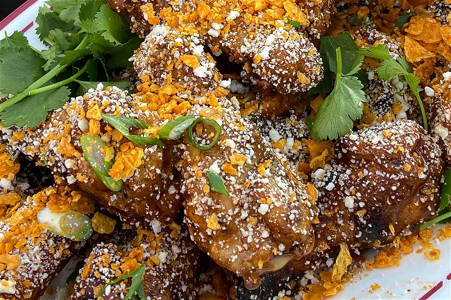 Image of Nacho Wings with Doritos Dust