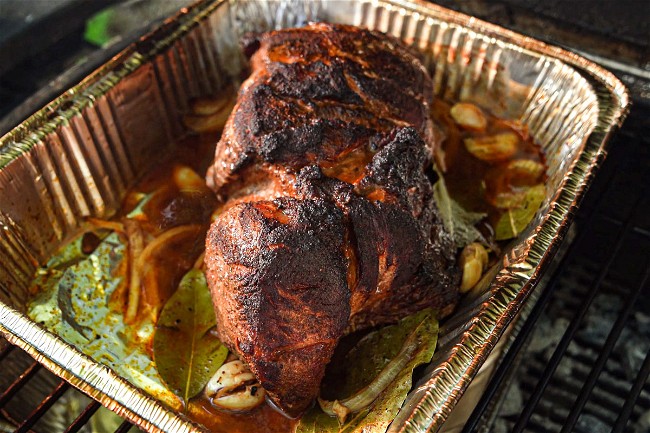 Image of Mexican-Style Smoked Pork Butt