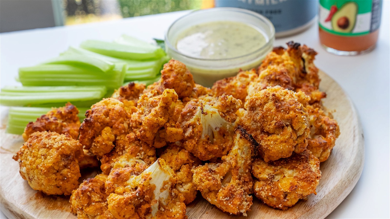 Image of Baked Buffalo Cauliflower Wings