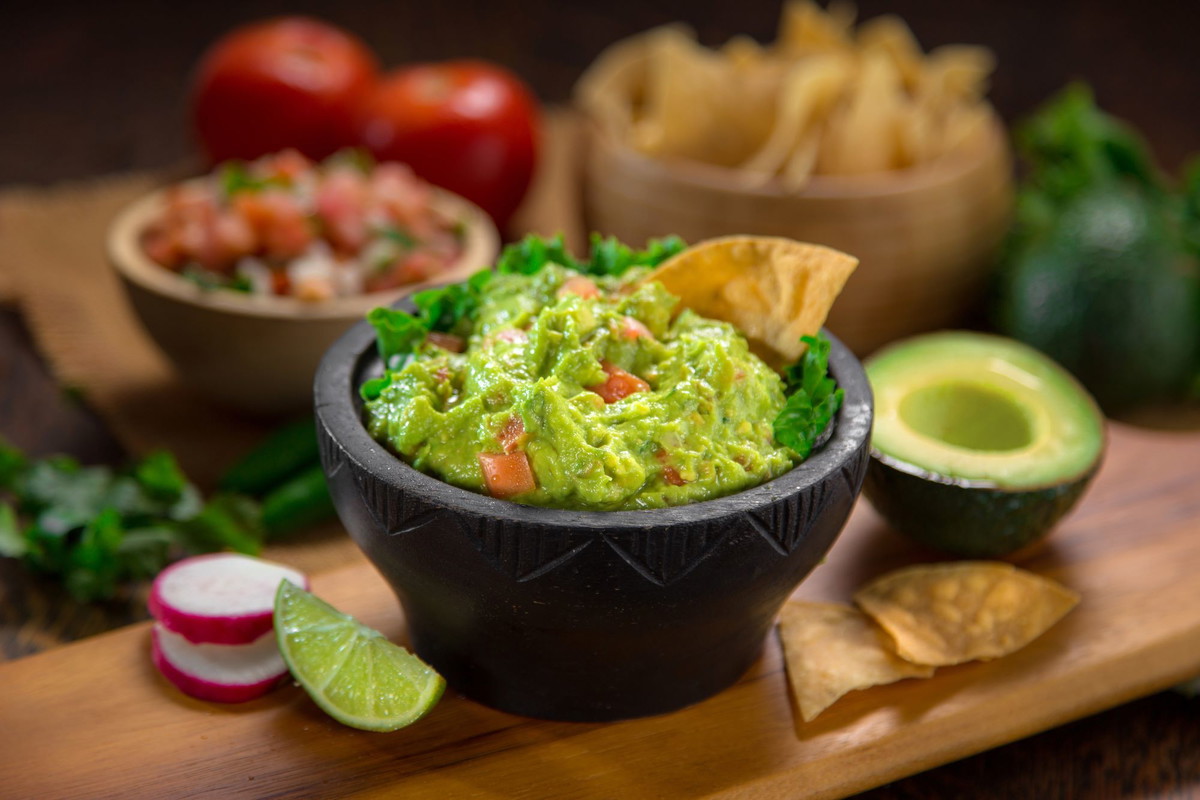 Protein Powered Guacamole and Chips