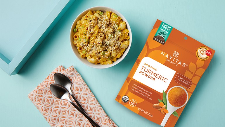 Image of Vegan Turmeric Mac & Cheese Recipe