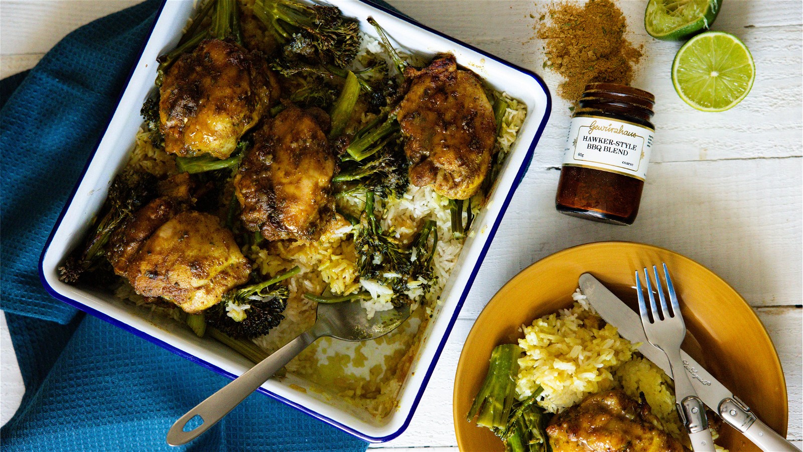 Image of Chicken and Rice Traybake 