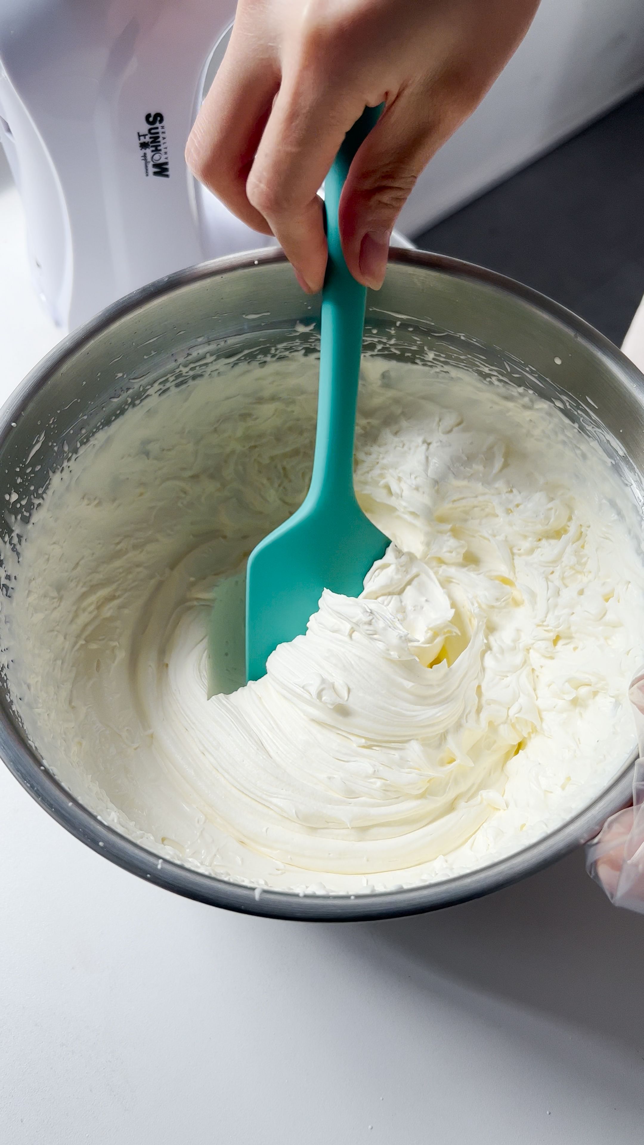 Image of In a clean bowl, put together heavy cream, sugar and...