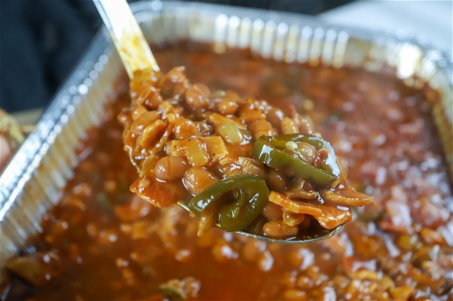 Image of Peach Jalapeno Baked Beans