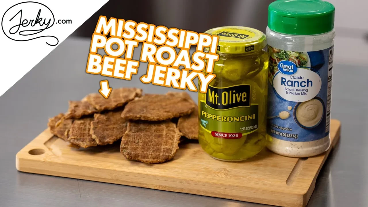Image of Mississippi Pot Roast Beef Jerky Recipe
