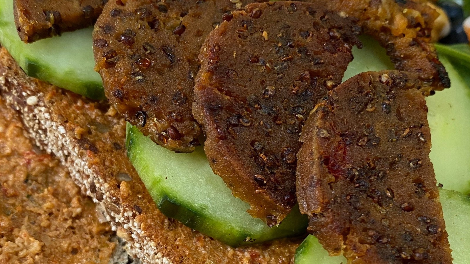 Image of Berbere Seasoned “Sausage”