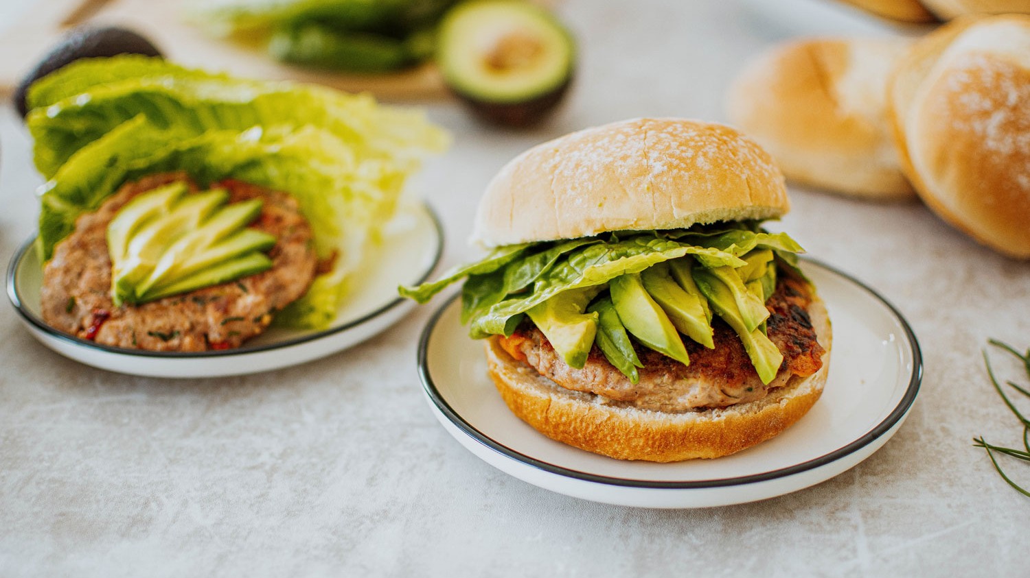 Image of Loaded Turkey Burgers