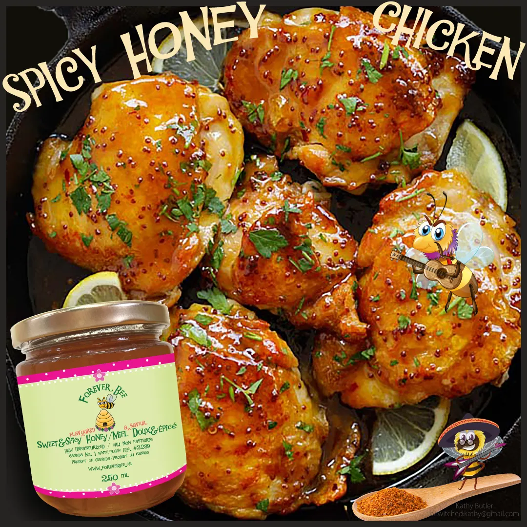 Image of Spicy Honey-Glazed Chicken Recipe