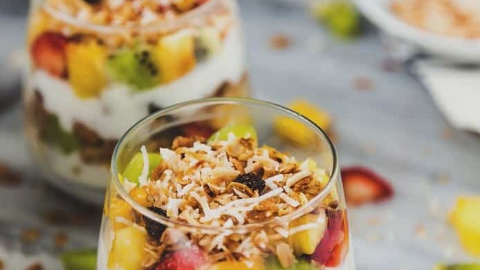 Image of Bee Pollen and Tropical Honey Parfait Recipe