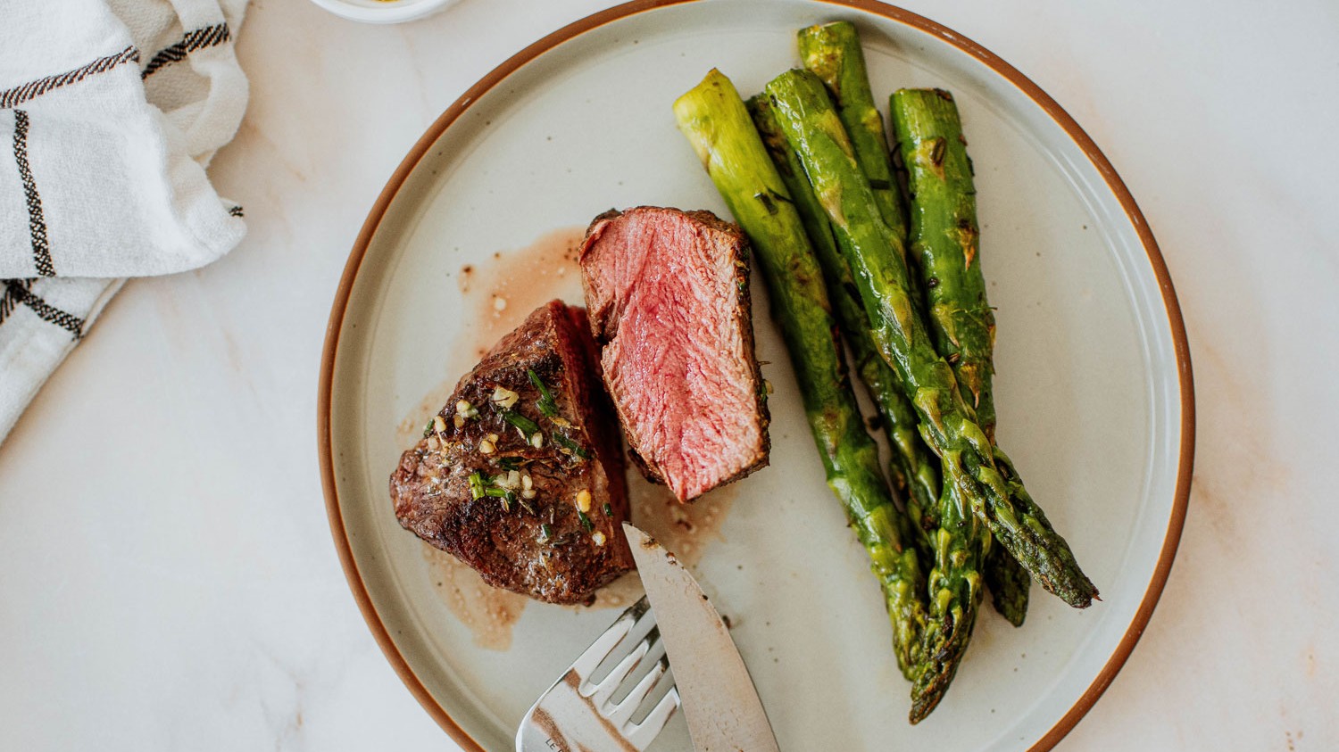 Image of Garlic Herb Beef Tenderloin Steak