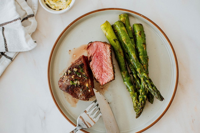 Image of Garlic Herb Beef Tenderloin Steak