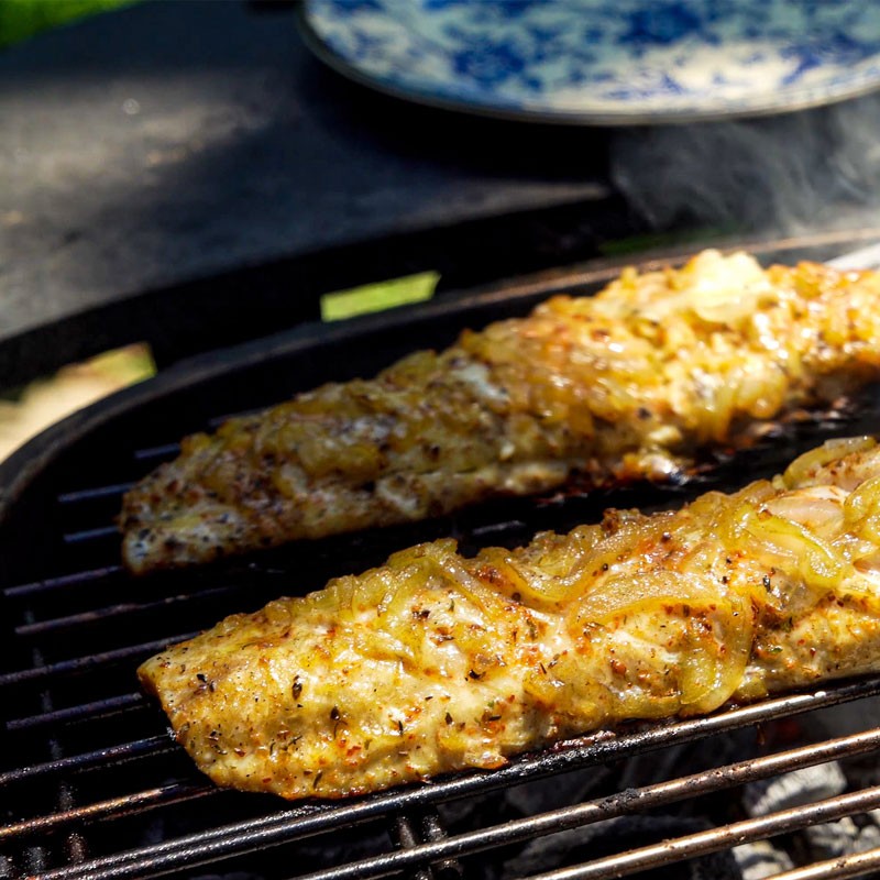 Easy Grilled Redfish on the Half Shell Recipes 2024 AtOnce