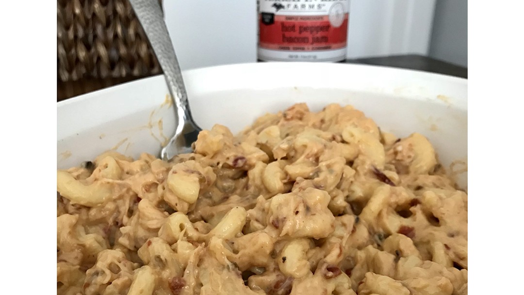 Image of Stove Top Bacon Jam Mac and Cheese