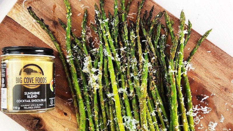 Image of Grilled Asparagus and Parmesan