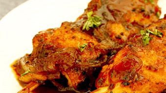 Image of Mexican Kiwi Glaze Chicken Skewers
