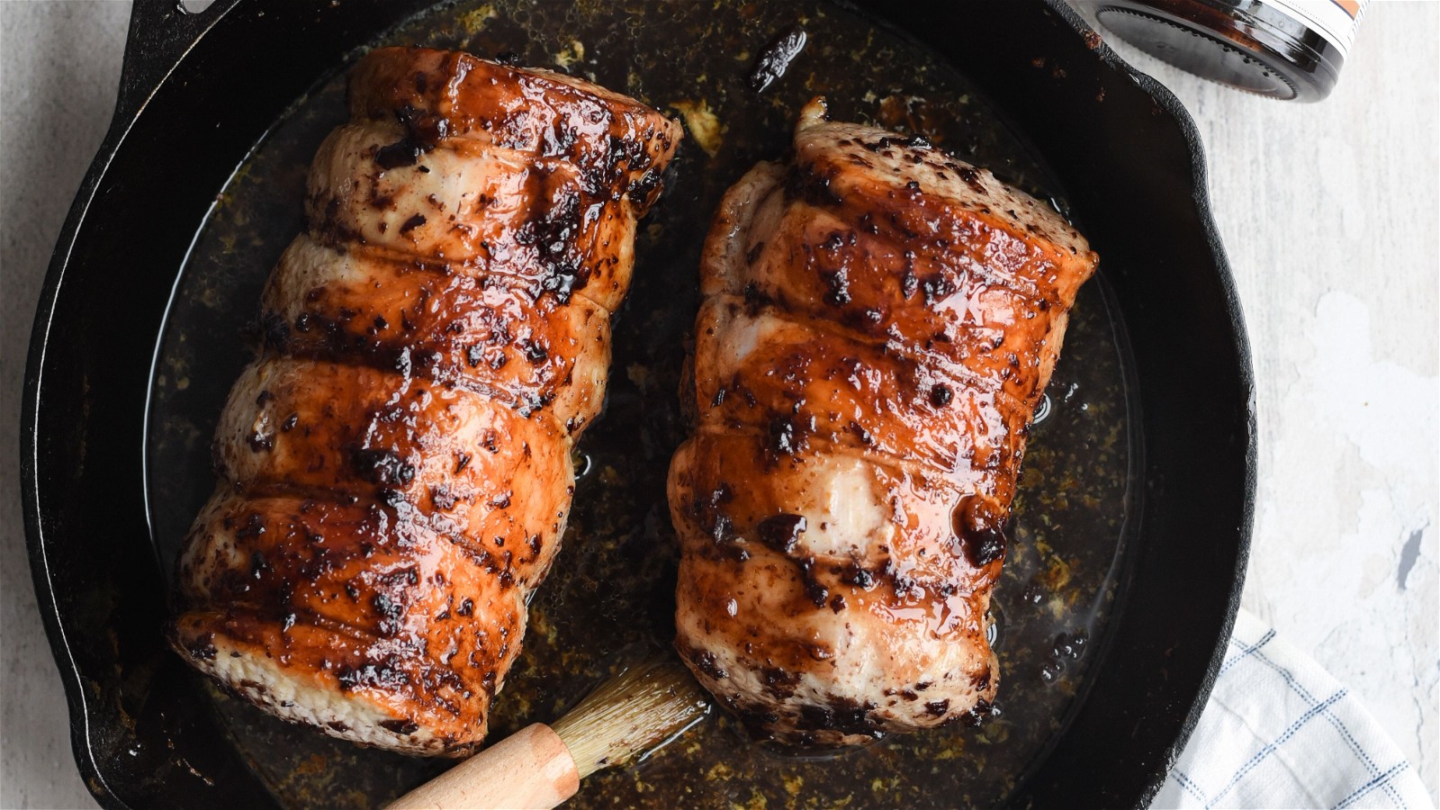 Image of Blueberry Bourbon Pecan Jam Pork Roast