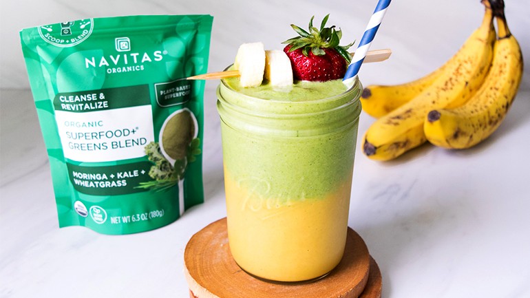 Image of Greens & Mango Smoothie Recipe