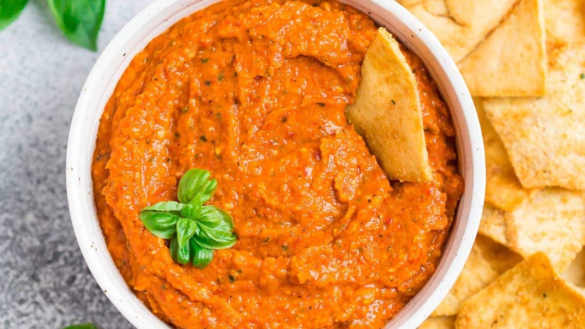 Image of New Orleans Roasted Red Pepper Dip