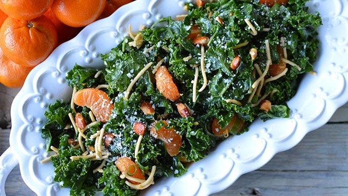 Image of Spinach or Kale Citrus Salad