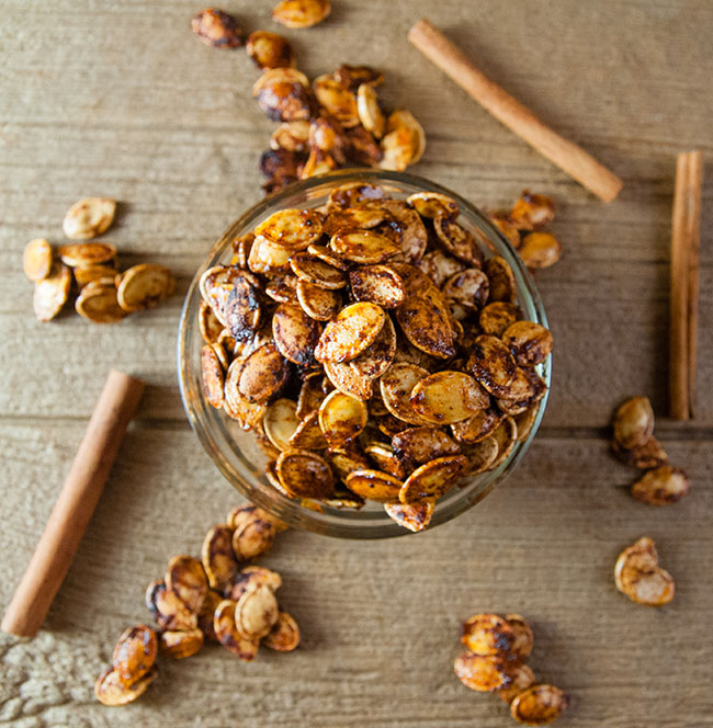 Chipotle Pepitas (Chipotle Olive Oil Roasted Pumpkin Seeds)