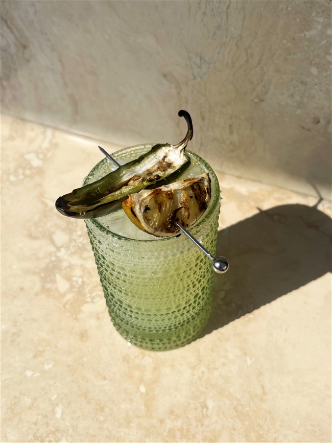 Image of Charred Jalapeño Mule Mocktail