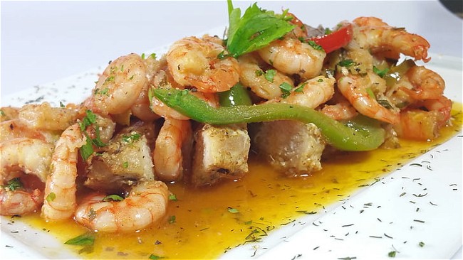 Image of Camarones al Ajillo (Garlic Shrimp)